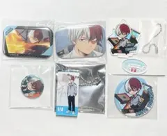 僕のヒーローアカデミア ヒロアカ 缶バッジ アクリルキーホルダー 轟焦凍 セット