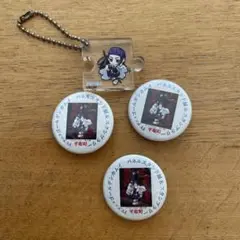 ゴールデンカムイ 缶バッジ アクリルキーホルダー
