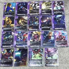 ガンダムカードゲーム GD05 紫 ノーマル R 以外 19種 複数枚 まとめ