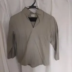 PBH 七分袖シャツ　カーキ　Maker's shirt 鎌倉