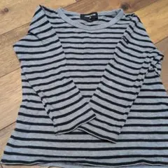 COMME CA ISM ボーダー長袖Tシャツ 90cm