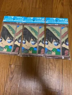 名探偵コナン グリーンダカラ DAKARA 3枚セット　クールタオル