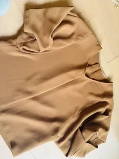 ブラウン 半袖 トップス