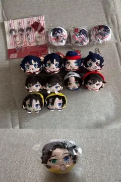 ヒプマイ 山田二郎 もちころクッションなど ぬいぐるみ類まとめ売り