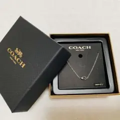 【新品未使用】値下げ！COACH ネックレス F37769 SLV