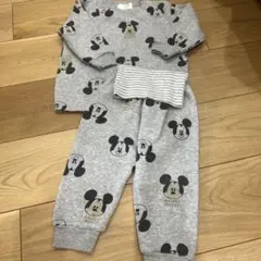 ミッキーマウス ベビーパジャマセット 80