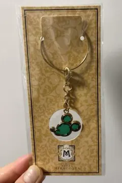 ホテルミラコスタ　ミッキー型 グラスマーカー 緑