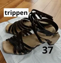trippenトリッペン サンダル　レザーアンクルストラップ37 23.5〜24のサムネイル