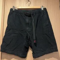 グラミチ　ショートパンツ　コットン×リネン　ブラック