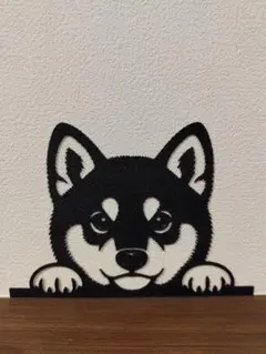 【柴犬アート】顔出し① インテリアアート アートパネル ウォールアート