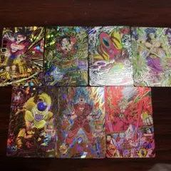 スーパードラゴンボールヒーローズカード8枚セット　可能な範囲で値下げ可能！