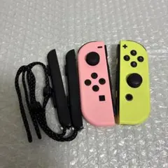 62 ジョイコン　パステルピンク　パステルイエロー　純正品　Switch