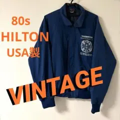 80s Hilton ハリントンジャケット ファイヤーレスキュー USA製 XLのサムネイル
