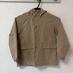 フード付き ベージュ マウンテンパーカーのサムネイル