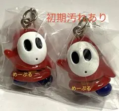 (初期汚れあり)めじるしアクセサリー　スーパーマリオ　 【ヘイホー】