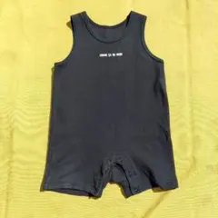 80cm COMME CA DU MODE 黒 タンクトップロンパース