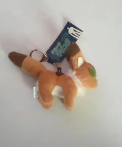 ジブリ　スタジオジブリ　天空の城 ラピュタ　ふんわり キーホルダー　キツネリス