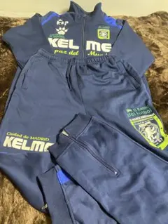 KELME ジャージ　上下　 セットアップ　紺　Ⅼ　サッカー　フットサル　ケルメ