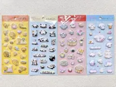 【平成レトロキャラクター もっと！ふにふにシール4枚】こげぱん たれぱんだ等