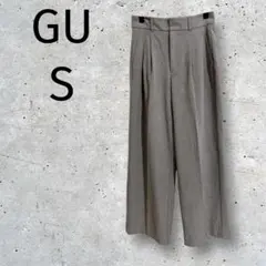 GU◆カジュアルパンツ/ストレート/ブラウン系/S