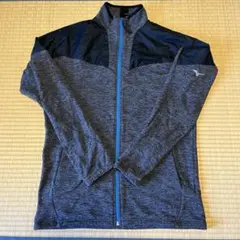 Mizuno ジャージ ジャケット メンズ XL ダークグレー