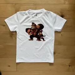 glimmer グリマー　子供服　ドンキーコング　吸汗速乾　ドライシャツ　130