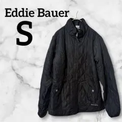 美品✨️ Eddie Bauer ブラック キルティングジャケット 【S】
