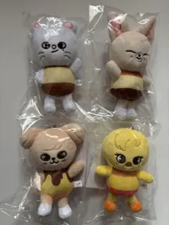 skzoo プリン　ぬいぐるみ　キーホルダー　8体まとめ skzoo プリン ぬいぐるみ キーホルダー 8体まとめ - メルカリ