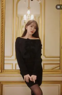 herlipto Simone Knit Mini Dress M