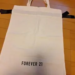 FOREVER 21 トートバッグ キャンバス地 リボン付きのサムネイル