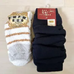 【新品未使用】tutuanna　レッグウォーマー　ネイビー　靴下