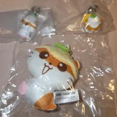 コロコロクリリン3点セット☆ふりむきぬいぐるみボールチェーン☆めじるしチャーム