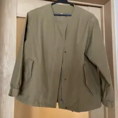 無印良品ノーカラージャケットSサイズのサムネイル
