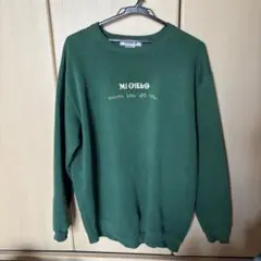スウェット 緑 XL
