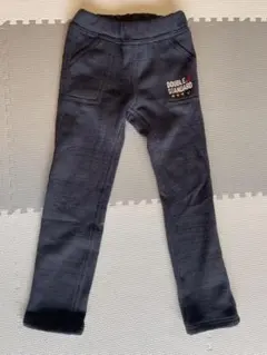 ダブルビー 長ズボン 120 裏起毛 ニット ミキハウス