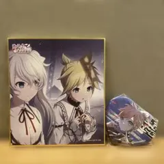 25時ナイトコードで。鏡音レン 色紙 缶バッジ セット
