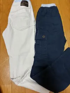 hushush キッズ ロングパンツ 2本セット 140