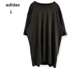adidas◆AEROREADY Tシャツ L グレー 半袖 吸汗速乾 スポーツ