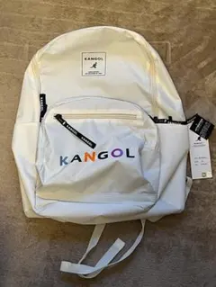 新品 KANGOL ホワイト リュック・バックパック
