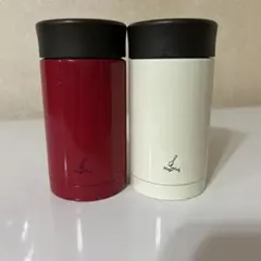 Mog2Mug スープジャー 2点ホワイト・レッドのサムネイル