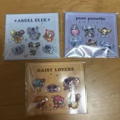 ナルミヤキャラクターズ ぷっくりシール セブンイレブン エンジェルブルー