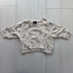 petit main オーガニックコットン トレーナー 90cm