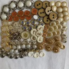 【手芸ボタン】レトロかわいい系※まとめ売り