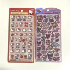 サンリオキャラクターズ ハローキティ 日焼けキティ ボンボンドロップシール