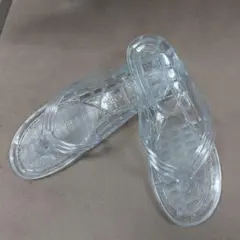 ギョサン　No120　クリア　LL　新品