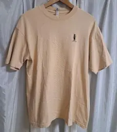 美品 ロサンゼルスアパレル Tシャツ 6.5oz ライトブラウンのサムネイル