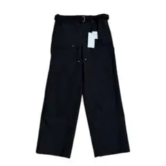 sacai x Carhartt WIP 26SS ダブルニーパンツ ブラックのサムネイル