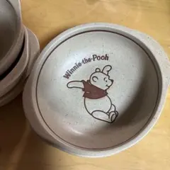 くまのプーさん　グラタン皿　５枚セット 三郷陶器