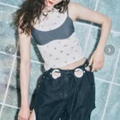 FUFU様専用/ストライプブラビスチェ/musubore