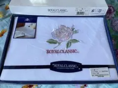 ROYAL CLASSIC 綿シーツ　薔薇　ピンク